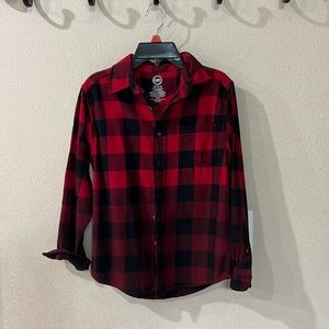 Boys checkered top